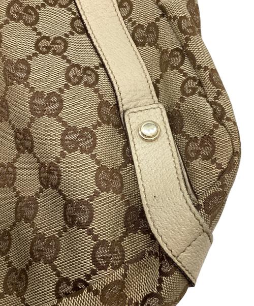 GUCCI（グッチ）GUCCI (グッチ) アビーGGキャンバストートバッグ ベージュの古着・服飾アイテム