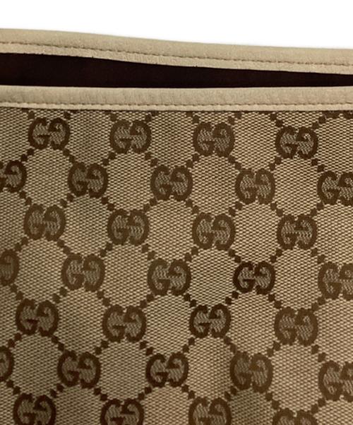 GUCCI（グッチ）GUCCI (グッチ) アビーGGキャンバストートバッグ ベージュの古着・服飾アイテム