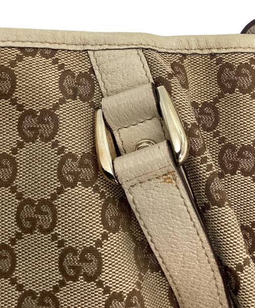 GUCCI（グッチ）GUCCI (グッチ) アビーGGキャンバストートバッグ ベージュの古着・服飾アイテム