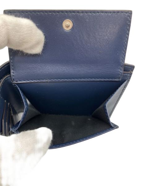 MONTBLANC（モンブラン）MONTBLANC (モンブラン) コンパクトウォレット ネイビーの古着・服飾アイテム