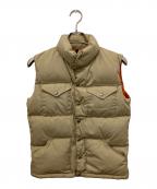 THE NORTH FACEザ ノース フェイス）の古着「ダウンベスト」｜ブラウン