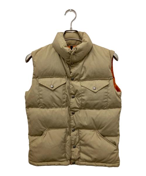 THE NORTH FACE（ザ ノース フェイス）THE NORTH FACE (ザ ノース フェイス) ダウンベスト ブラウン サイズ:XSの古着・服飾アイテム