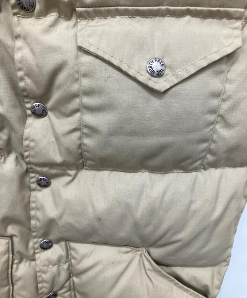 THE NORTH FACE（ザ ノース フェイス）THE NORTH FACE (ザ ノース フェイス) ダウンベスト ブラウン サイズ:XSの古着・服飾アイテム