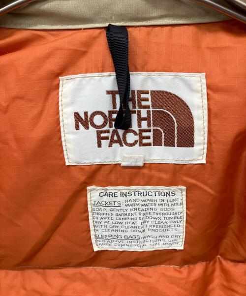 THE NORTH FACE（ザ ノース フェイス）THE NORTH FACE (ザ ノース フェイス) ダウンベスト ブラウン サイズ:XSの古着・服飾アイテム