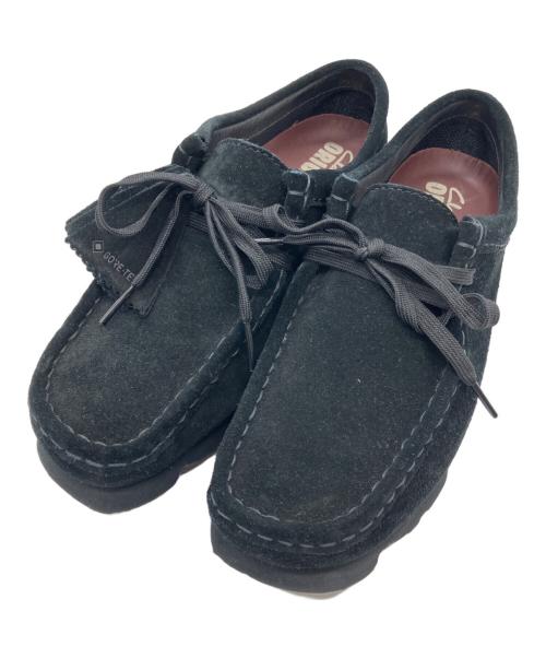 CLARKS（クラークス）CLARKS (クラークス) ワラビーシューズ ブラック サイズ:4 1/2の古着・服飾アイテム