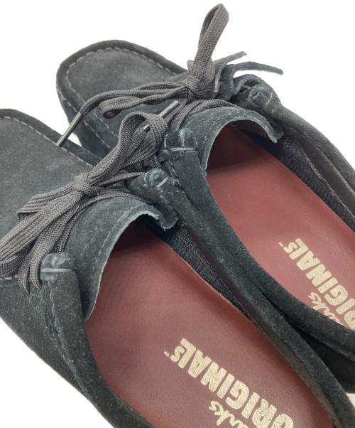 CLARKS（クラークス）CLARKS (クラークス) ワラビーシューズ ブラック サイズ:4 1/2の古着・服飾アイテム