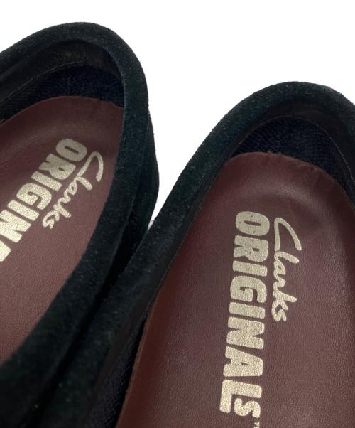 CLARKS（クラークス）CLARKS (クラークス) ワラビーシューズ ブラック サイズ:4 1/2の古着・服飾アイテム