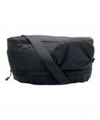 PERTEX×DAIWAパーテックス×ダイワ）の古着「TECH TRAVEL EXPAND FANNY BAG」｜ブラック