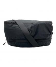 PERTEX×DAIWA（パーテックス×ダイワ）の古着「TECH TRAVEL EXPAND FANNY BAG」｜ブラック