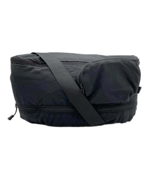 PERTEX（パーテックス）PERTEX (パーテックス) DAIWA (ダイワ) TECH TRAVEL EXPAND FANNY BAG ブラックの古着・服飾アイテム