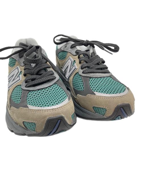 NEW BALANCE（ニューバランス）NEW BALANCE (ニューバランス) ドック サイド インディゴ ローカット スニーカー ブラウン サイズ:28の古着・服飾アイテム