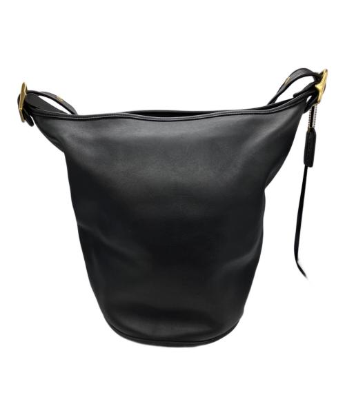 COACH（コーチ）COACH (コーチ) ダッフルサック ショルダーバッグ ブラックの古着・服飾アイテム
