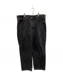 LEVI'S（リーバイス）の古着「550バギーデニムパンツ」｜ブラック