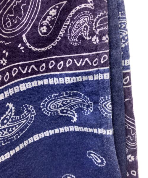 RVCA（ルーカ）RVCA (ルーカ) ペイズリー柄ストレートパンツ ネイビー サイズ:Lの古着・服飾アイテム