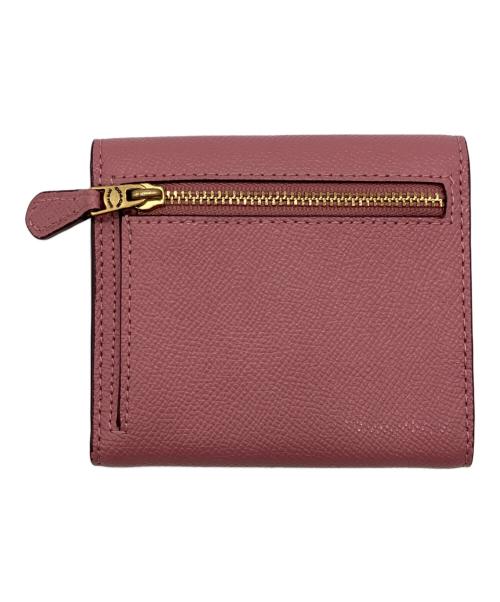 COACH（コーチ）COACH (コーチ) ティーローズコンパクトウォレット ピンクの古着・服飾アイテム