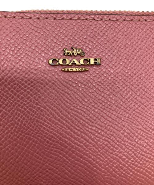 COACH（コーチ）COACH (コーチ) キーリングパス＆コインケース ピンクの古着・服飾アイテム