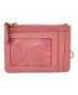 COACH (コーチ) キーリングパス＆コインケース ピンク：4000円