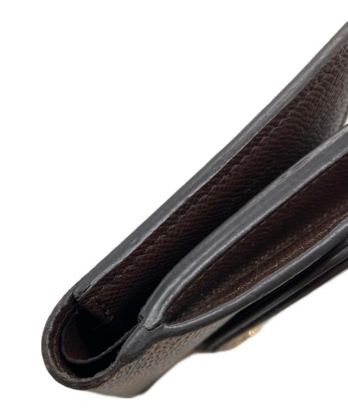 LOUIS VUITTON（ルイ ヴィトン）LOUIS VUITTON (ルイ ヴィトン) ダミエ　ポルトフォイユ・ノルマンディ　二つ折り財布 ブラウンの古着・服飾アイテム
