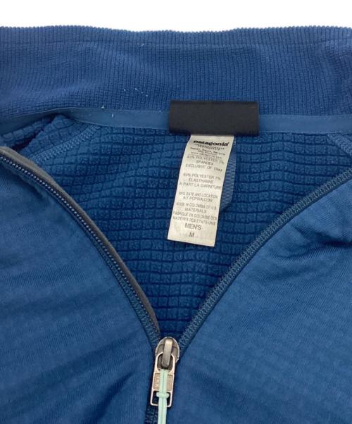 Patagonia（パタゴニア）Patagonia (パタゴニア) R1フルジップジャケット ブルー サイズ:Mの古着・服飾アイテム