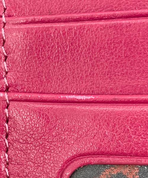 Vivienne Westwood（ヴィヴィアンウエストウッド）Vivienne Westwood (ヴィヴィアンウエストウッド) クロコダイル型押しロングウォレット ブルーの古着・服飾アイテム