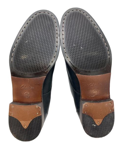 CLARKS（クラークス）CLARKS (クラークス) プレーントゥシューズ ブラック サイズ:26cmの古着・服飾アイテム