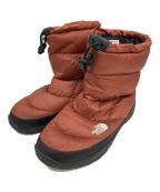 THE NORTH FACEザ ノース フェイス）の古着「Nuptse Bootie V」｜ブラウン