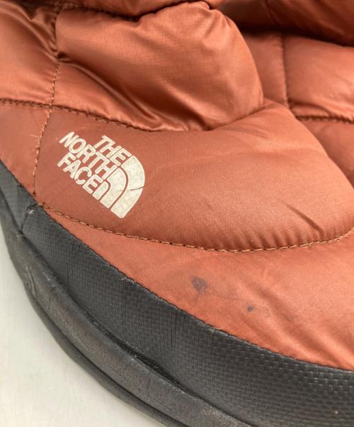 THE NORTH FACE（ザ ノース フェイス）THE NORTH FACE (ザ ノース フェイス) Nuptse Bootie V ブラウン サイズ:27 cmの古着・服飾アイテム