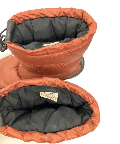 THE NORTH FACE（ザ ノース フェイス）THE NORTH FACE (ザ ノース フェイス) Nuptse Bootie V ブラウン サイズ:27 cmの古着・服飾アイテム