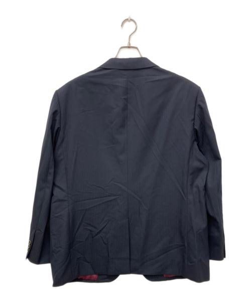 TAKEO KIKUCHI（タケオキクチ）TAKEO KIKUCHI (タケオキクチ) ２Pストライプスーツ ブラック サイズ:不明の古着・服飾アイテム