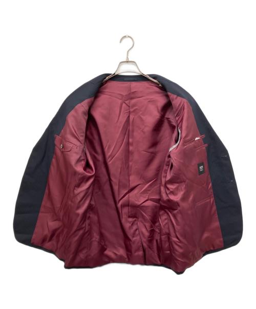 TAKEO KIKUCHI（タケオキクチ）TAKEO KIKUCHI (タケオキクチ) ２Pストライプスーツ ブラック サイズ:不明の古着・服飾アイテム
