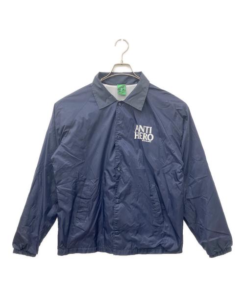 ANTIHERO（アンタイヒーロー）ANTIHERO (アンタイヒーロー) コーチジャケット ネイビー サイズ:Mの古着・服飾アイテム