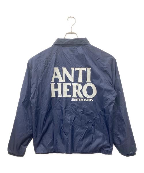 ANTIHERO（アンタイヒーロー）ANTIHERO (アンタイヒーロー) コーチジャケット ネイビー サイズ:Mの古着・服飾アイテム