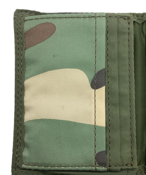 PORTER（ポーター）PORTER (ポーター) カモフラカードケース オリーブの古着・服飾アイテム