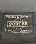 中古・古着 PORTER (ポーター) タンカーロングウォレット ブラック：6000円