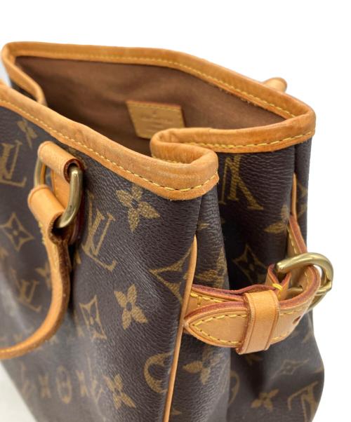 LOUIS VUITTON（ルイ ヴィトン）LOUIS VUITTON (ルイ ヴィトン) モノグラム バティニョール ブラウンの古着・服飾アイテム