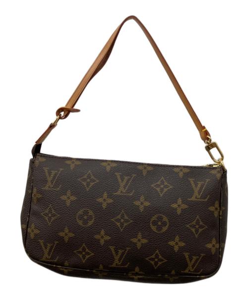 LOUIS VUITTON（ルイ ヴィトン）LOUIS VUITTON (ルイ ヴィトン) ポシェット・アクセソワール　ポーチ ブラウンの古着・服飾アイテム