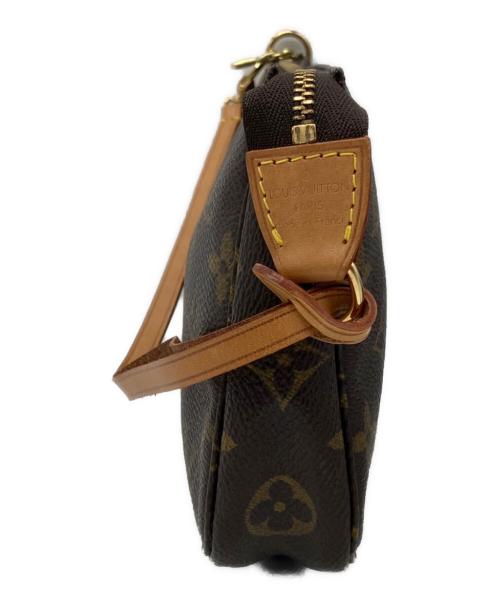 LOUIS VUITTON（ルイ ヴィトン）LOUIS VUITTON (ルイ ヴィトン) ポシェット・アクセソワール　ポーチ ブラウンの古着・服飾アイテム
