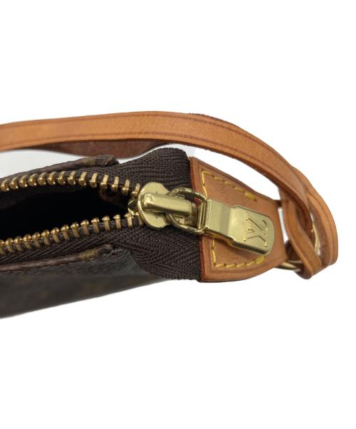 LOUIS VUITTON（ルイ ヴィトン）LOUIS VUITTON (ルイ ヴィトン) ポシェット・アクセソワール　ポーチ ブラウンの古着・服飾アイテム