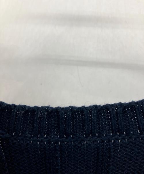 POLO RALPH LAUREN（ポロ・ラルフローレン）POLO RALPH LAUREN (ポロ・ラルフローレン) ケーブルニット ネイビー サイズ:Sの古着・服飾アイテム
