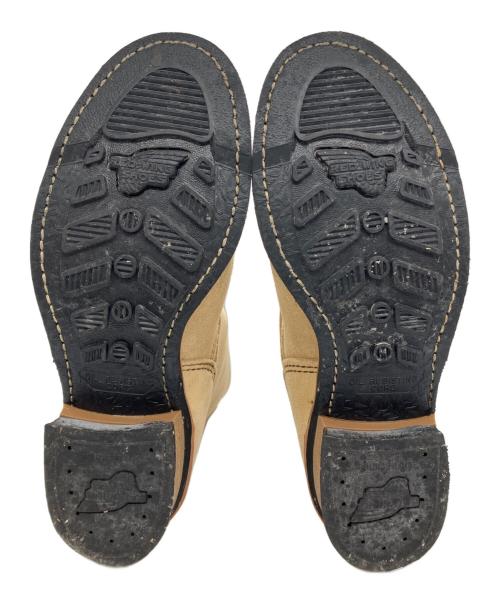 RED WING（レッドウィング）RED WING (レッドウィング) スエードエンジニアブーツ ベージュ サイズ:27.5cmの古着・服飾アイテム