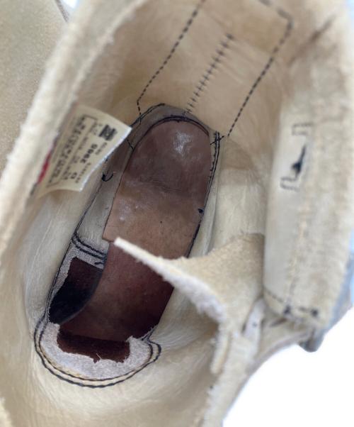 RED WING（レッドウィング）RED WING (レッドウィング) スエードエンジニアブーツ ベージュ サイズ:27.5cmの古着・服飾アイテム