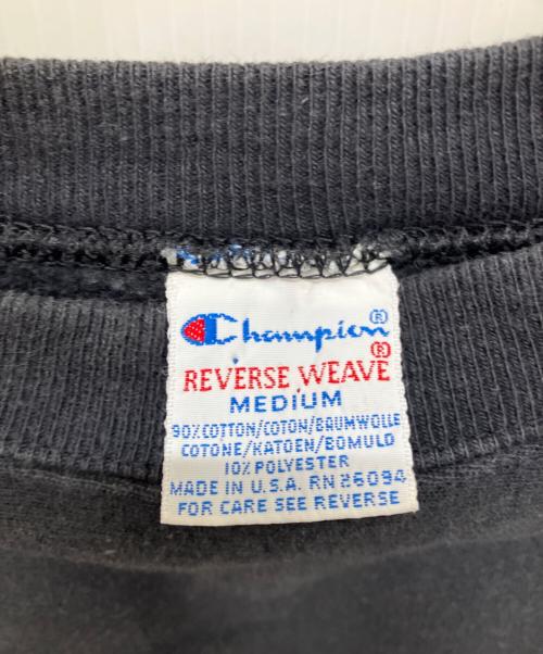 Champion（チャンピオン）Champion (チャンピオン) 90ｓリバースウィーブスウェット ブラック サイズ:Mの古着・服飾アイテム