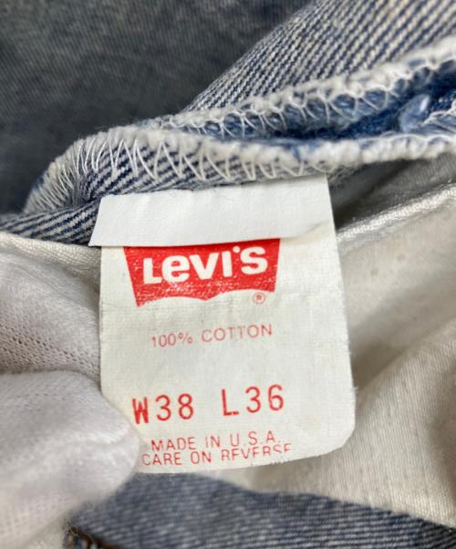 LEVI'S（リーバイス）LEVI'S (リーバイス) 89年 USA製 501デニムパンツ インディゴ サイズ:W38L36の古着・服飾アイテム