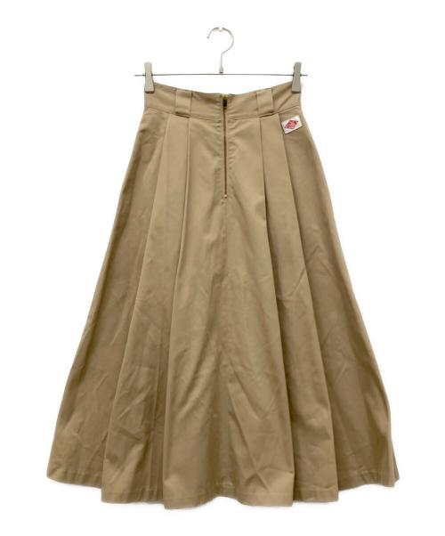 DANTON（ダントン）DANTON (ダントン) タックスカート ブラウン サイズ:34の古着・服飾アイテム