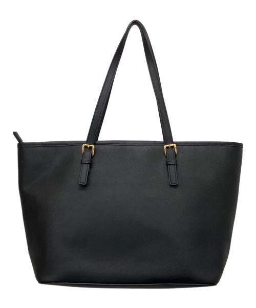 MICHAEL KORS（マイケルコース）MICHAEL KORS (マイケルコース) トートバッグ ブラックの古着・服飾アイテム