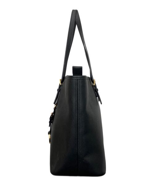 MICHAEL KORS（マイケルコース）MICHAEL KORS (マイケルコース) トートバッグ ブラックの古着・服飾アイテム