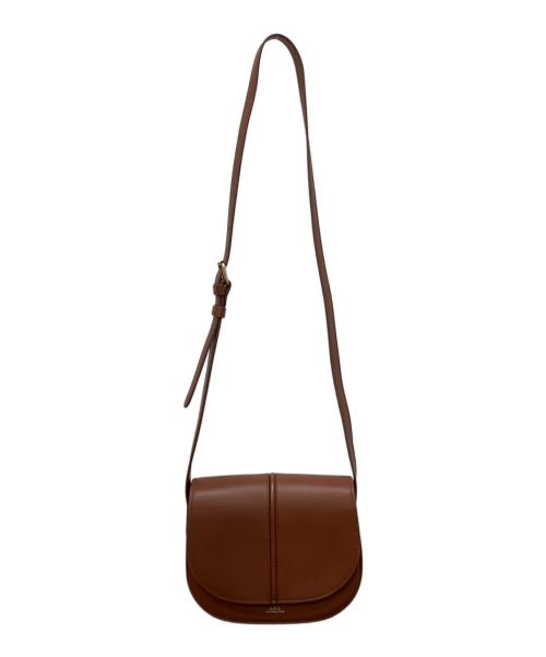 A.P.C.（アーペーセー）A.P.C. (アーペーセー) Bettyショルダーバッグ ブラウンの古着・服飾アイテム