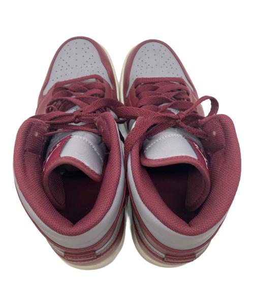 NIKE（ナイキ）NIKE (ナイキ) ミッドスニーカー グレー×レッド サイズ:27 cmの古着・服飾アイテム