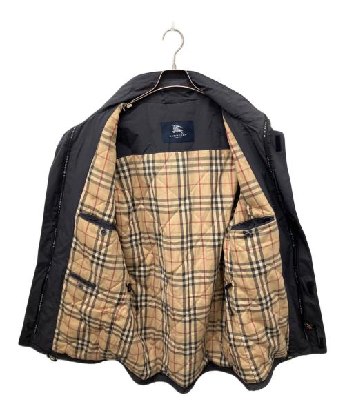 BURBERRY LONDON（バーバリーロンドン）BURBERRY LONDON (バーバリーロンドン) スタンドカラーナイロンジャケット グレー サイズ:不明の古着・服飾アイテム