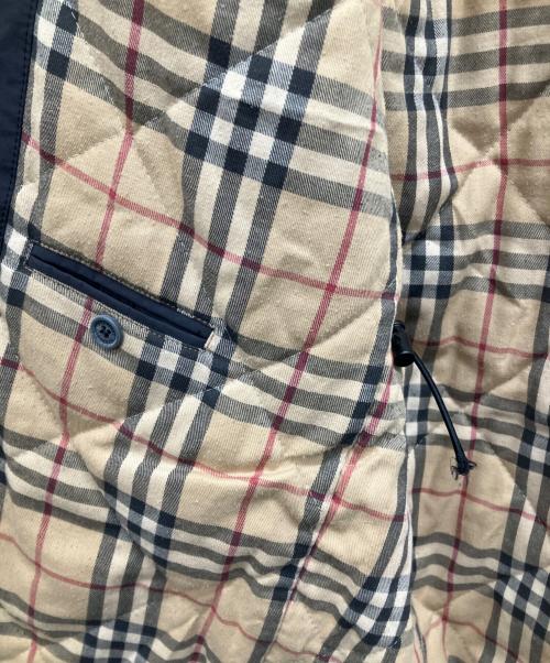 BURBERRY LONDON（バーバリーロンドン）BURBERRY LONDON (バーバリーロンドン) スタンドカラーナイロンジャケット グレー サイズ:不明の古着・服飾アイテム
